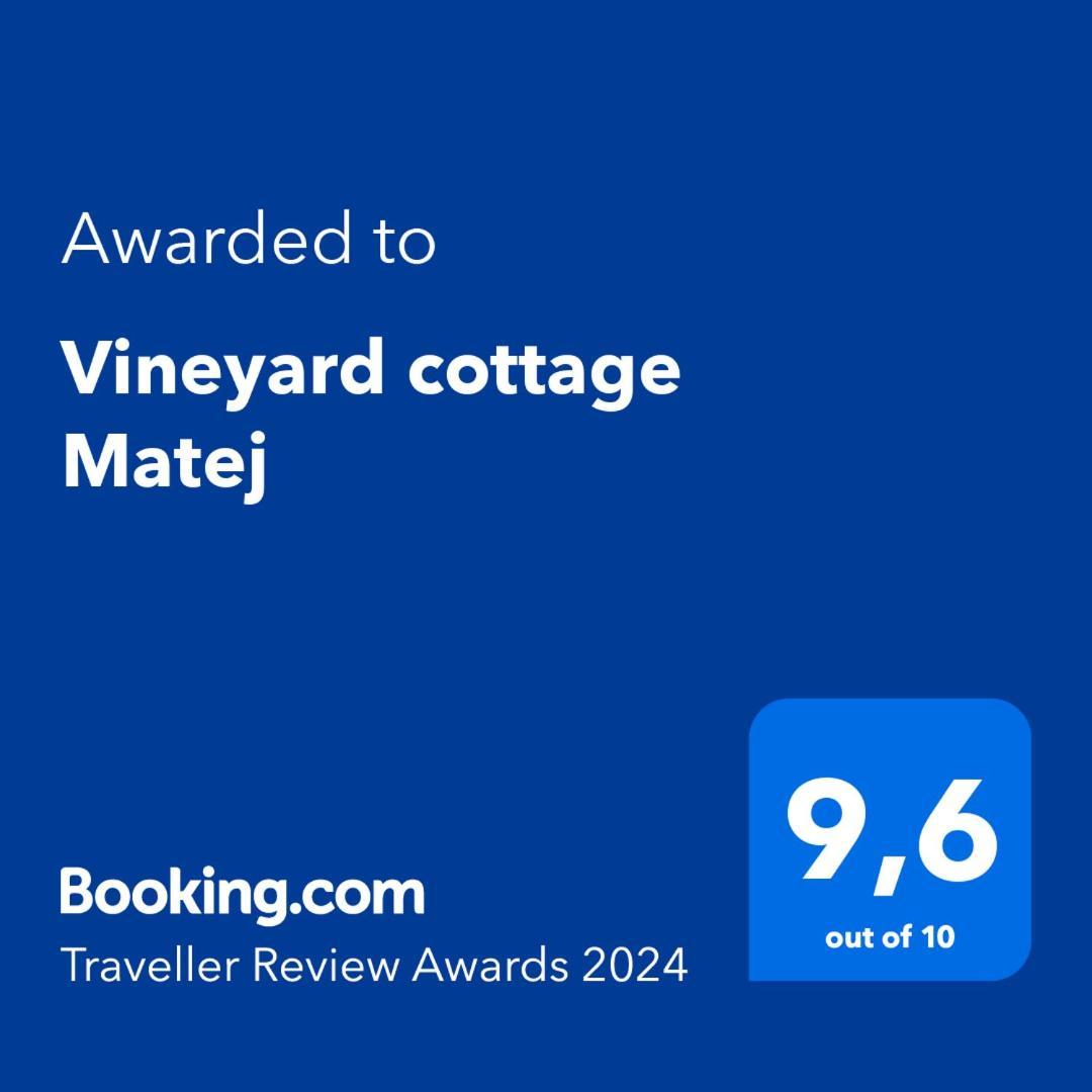 Vineyard Cottage Matej Trebnje Exteriör bild